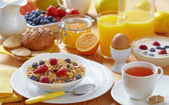 30 диетических завтраков